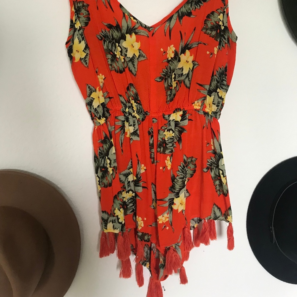 ASOS Tropical Romper